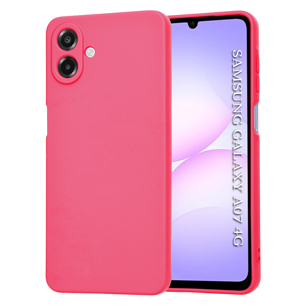 Techsuit - SoftFlex - Samsung Galaxy A07 4G - Hot Pink KF2351678