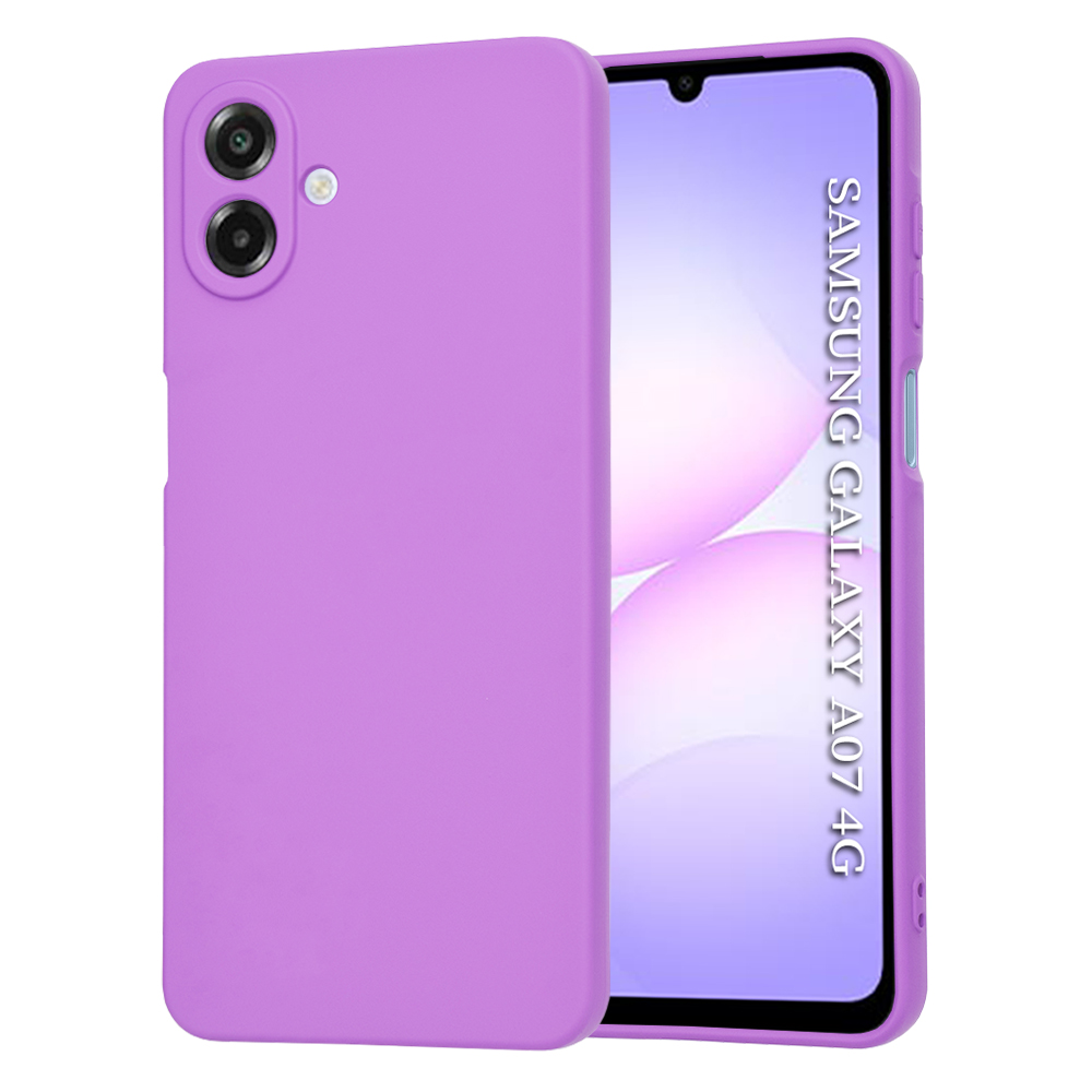 Techsuit - SoftFlex - Samsung Galaxy A07 4G - Purple KF2351679