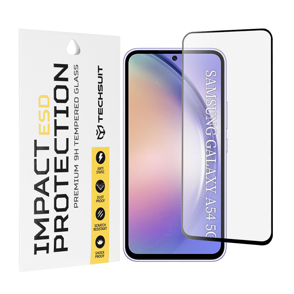 Techsuit - ESD Glass - Samsung Galaxy A54 - Black KF2354032