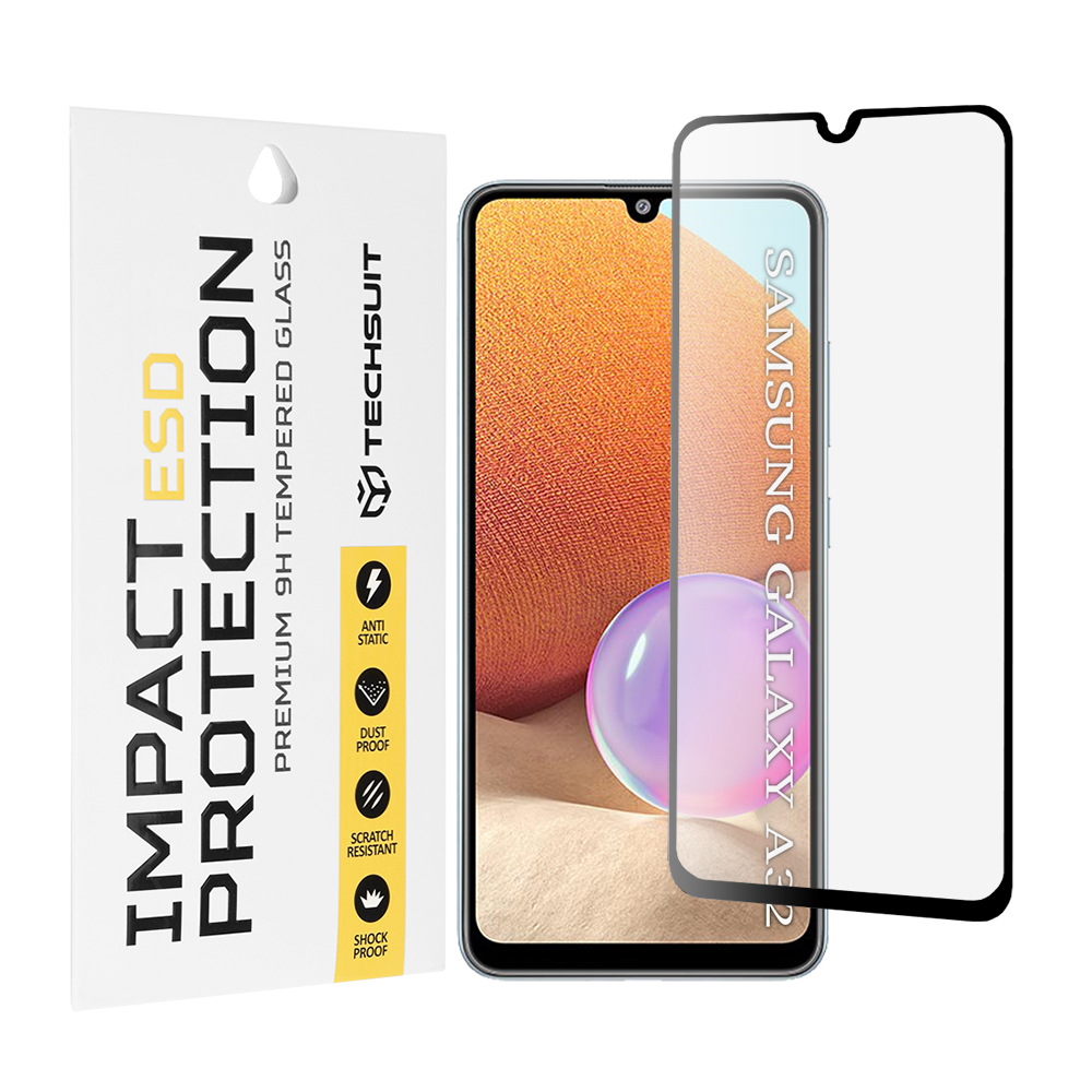 Techsuit - ESD Glass - Samsung Galaxy A32 4G - Black KF2354045
