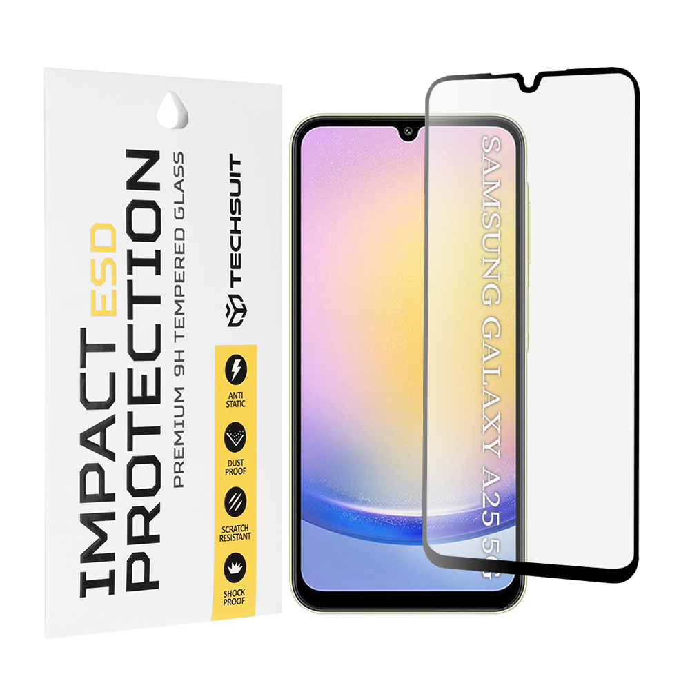 Techsuit - ESD Glass - Samsung Galaxy A25 5G - Black KF2354114
