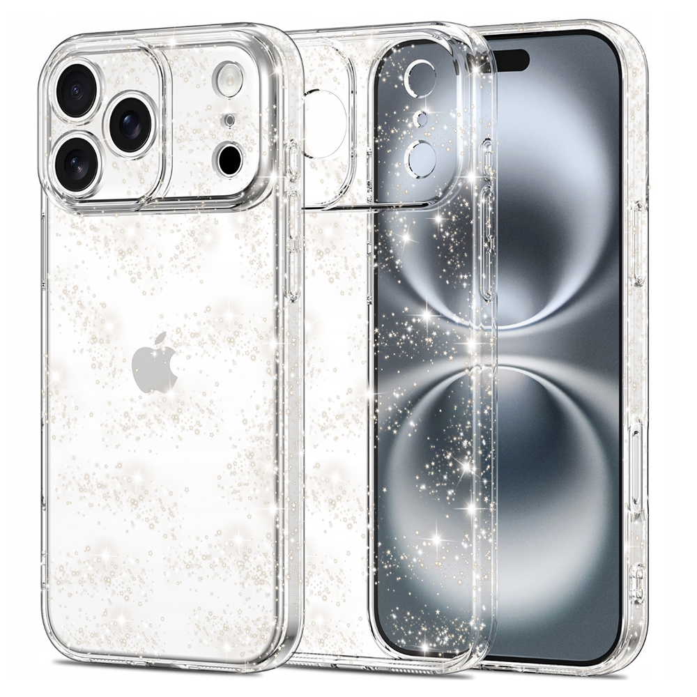 Techsuit - SparkleSkin Series - iPhone 17 Pro - Clear KF2348725