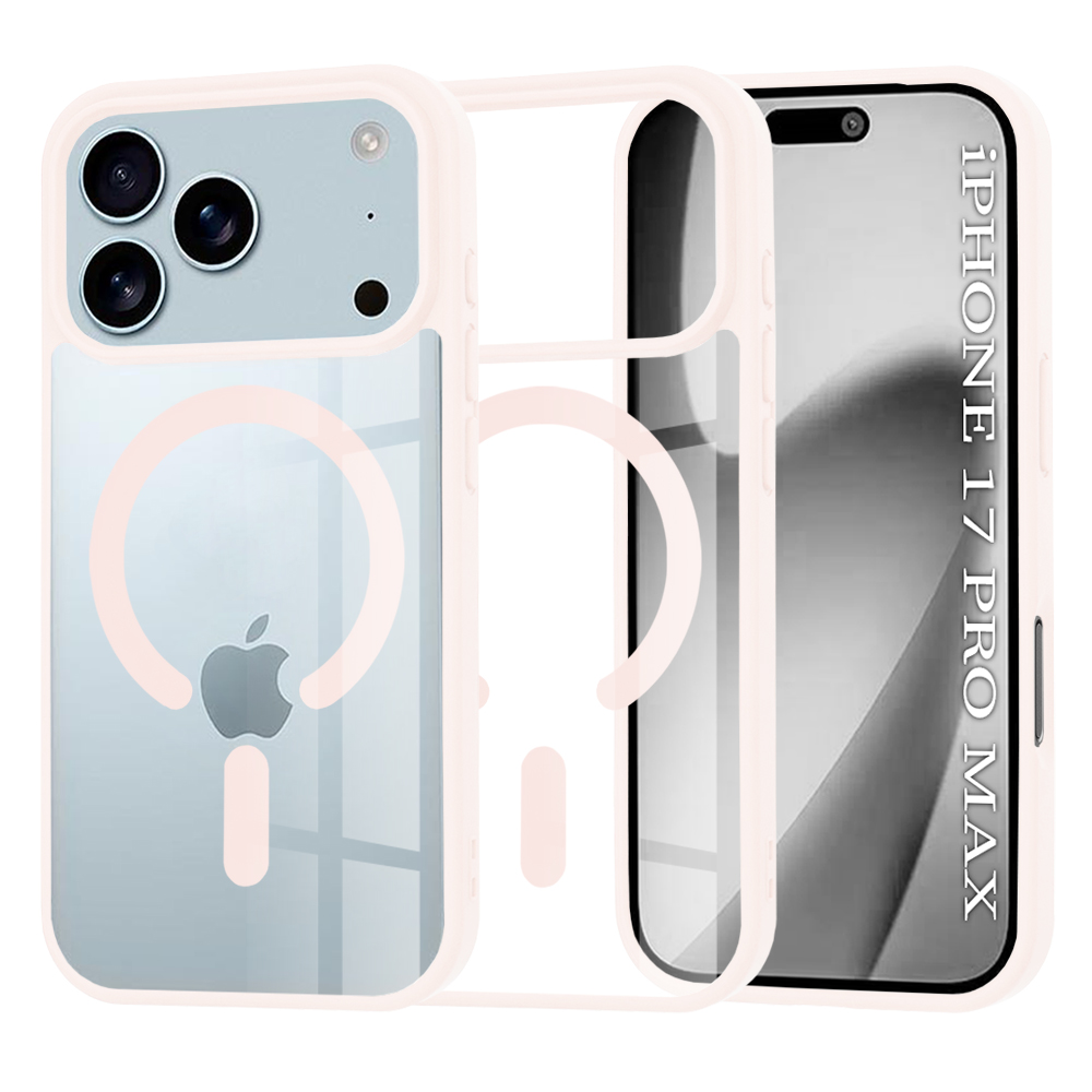 Techsuit - MagSafe Pro - iPhone 17 Pro Max - Nude Pink KF2348895