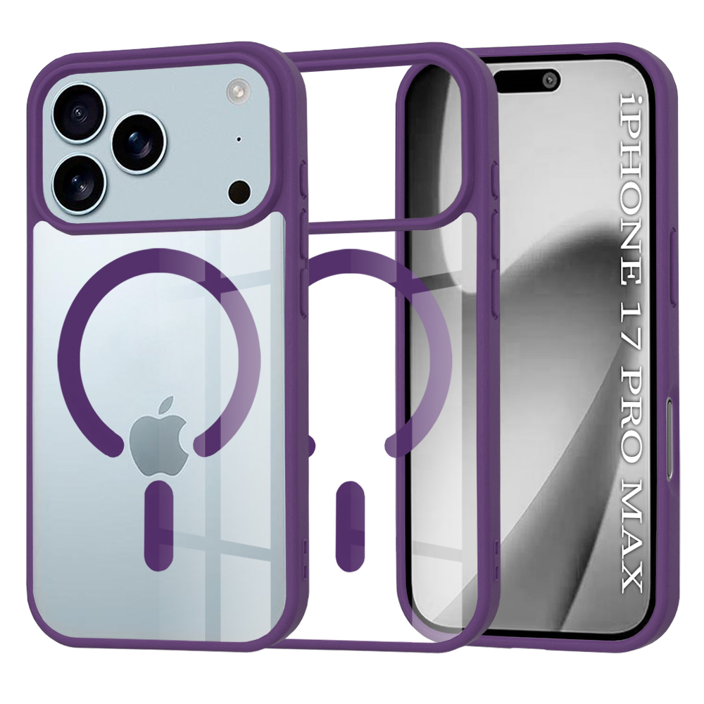 Techsuit - MagSafe Pro - iPhone 17 Pro Max - Purple KF2348897
