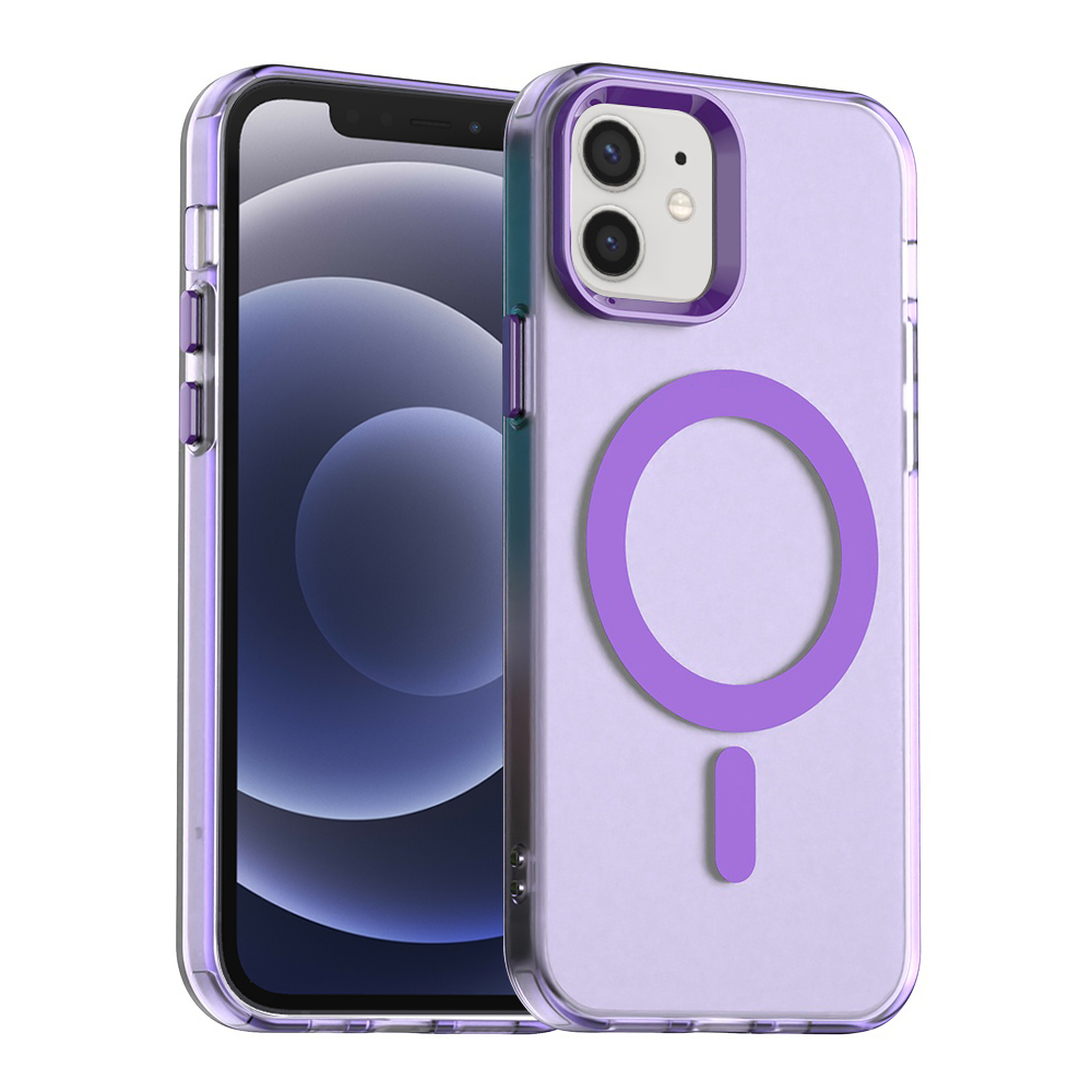 Techsuit - CandyCase MagSafe - iPhone 12 / iPhone 12 Pro - Purple KF2352260