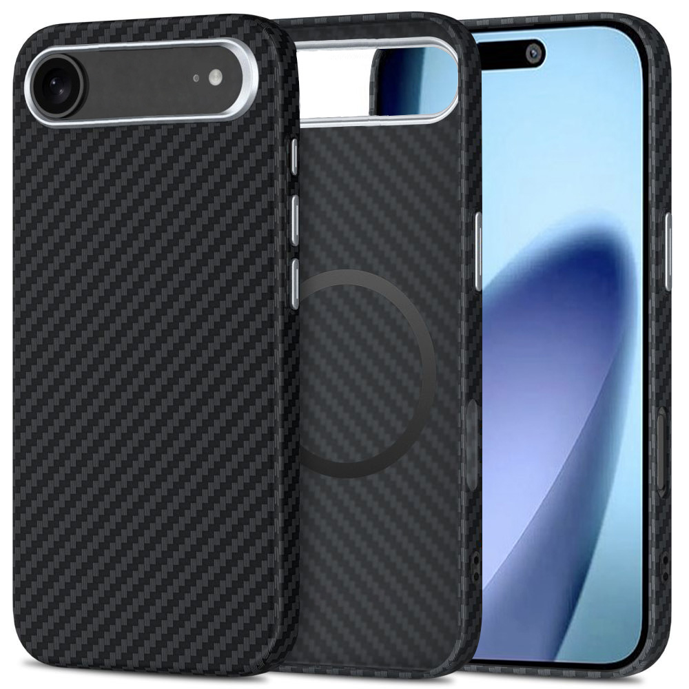 Techsuit - CarbonHalo MagSafe - iPhone 17 Air - Black KF2353426