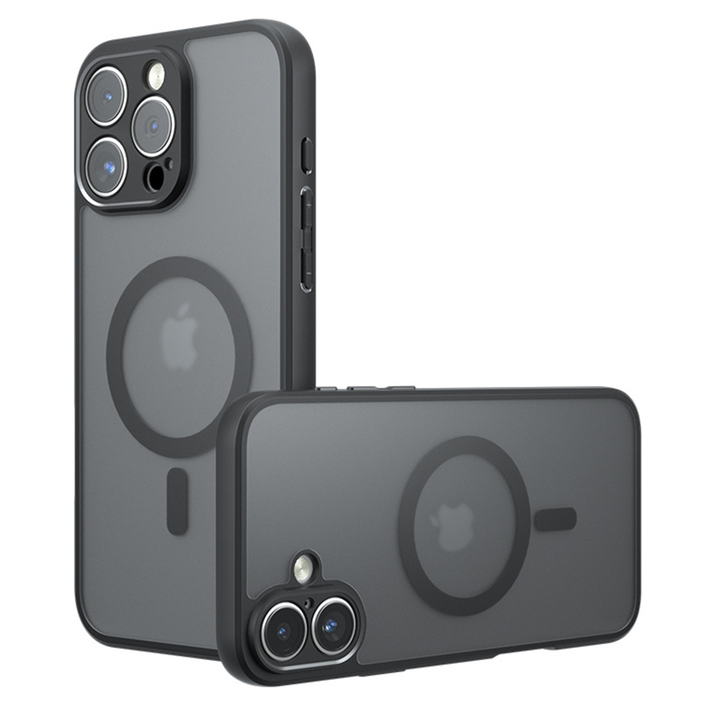 Techsuit - PureFrost MagSafe - iPhone 16 Pro Max - Frosted Black KF2353478