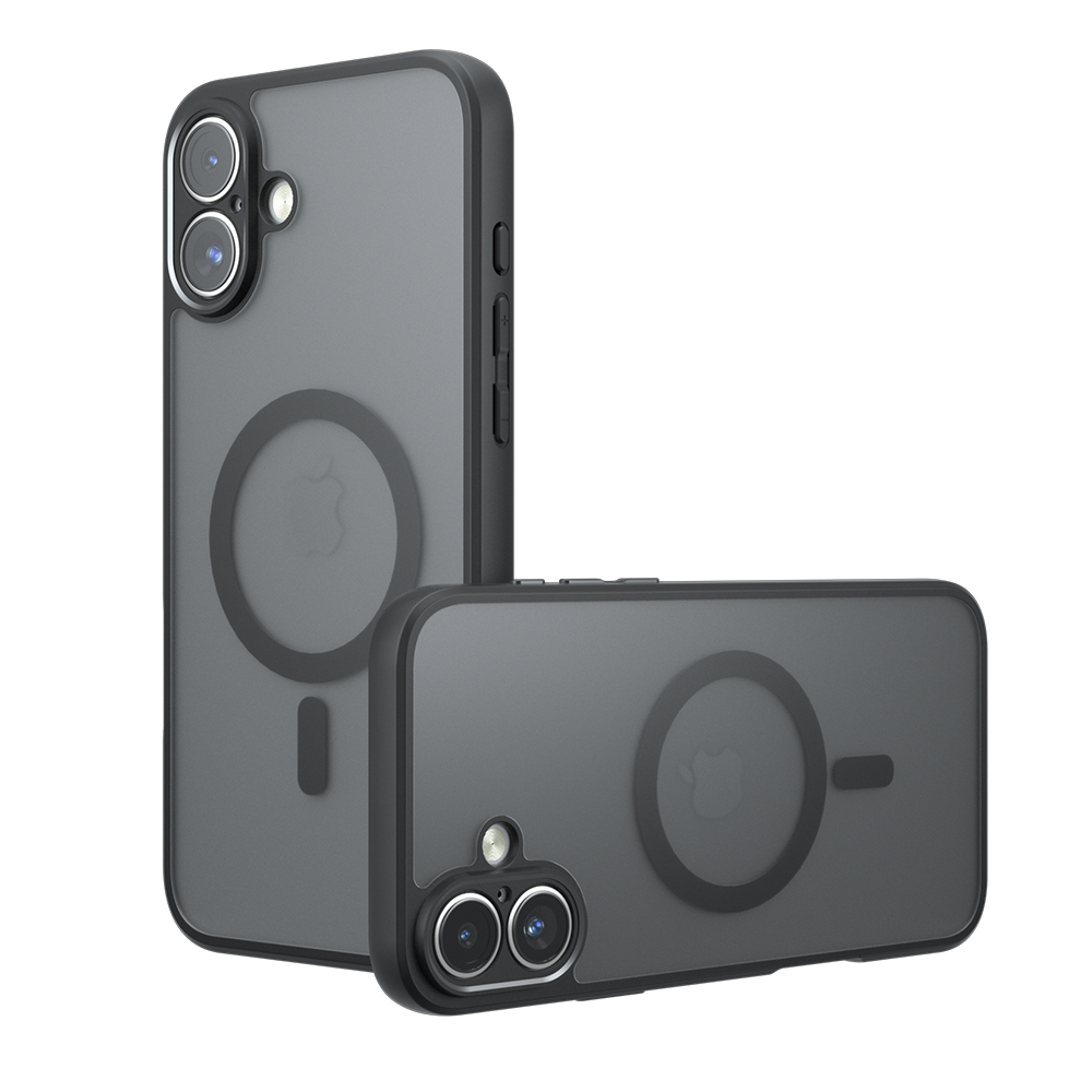 Techsuit - PureFrost MagSafe - iPhone 17 - Frosted Black KF2353479