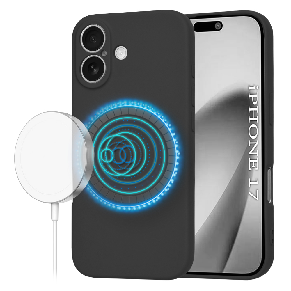 Techsuit - SoftFlex MagSafe - iPhone 17 - Black KF2353834