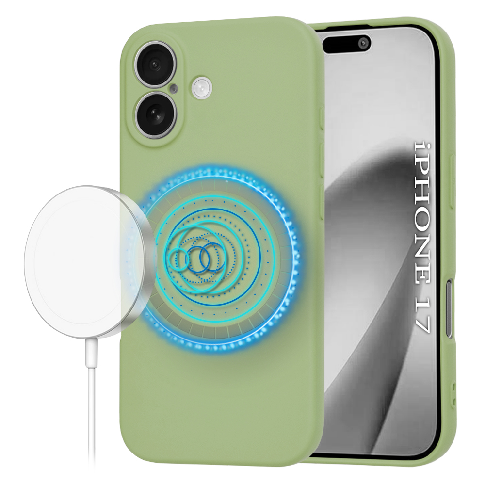 Techsuit - SoftFlex MagSafe - iPhone 17 - Matcha KF2353835