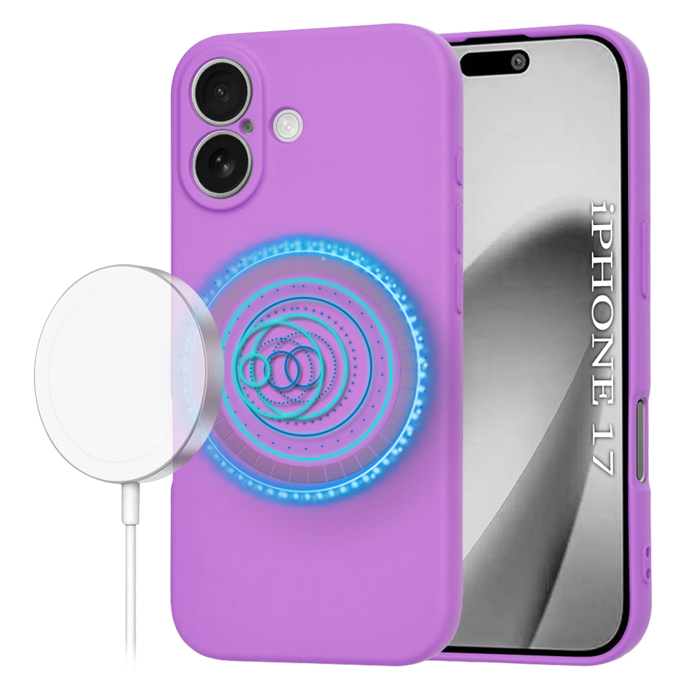 Techsuit - SoftFlex MagSafe - iPhone 17 - Purple KF2353839