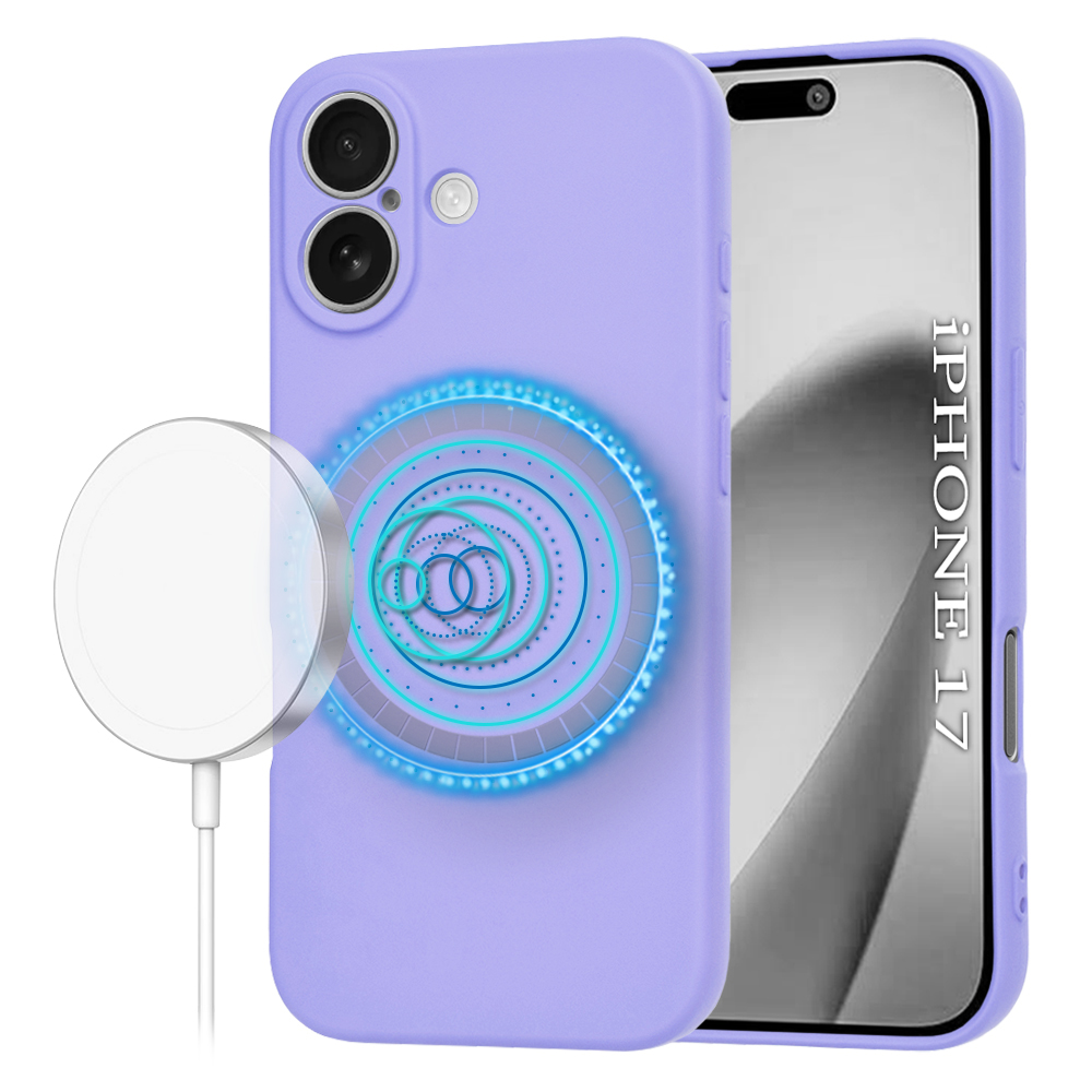 Techsuit - SoftFlex MagSafe - iPhone 17 - Light Purple KF2353840