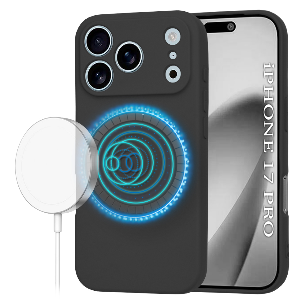 Techsuit - SoftFlex MagSafe - iPhone 17 Pro - Black KF2353842