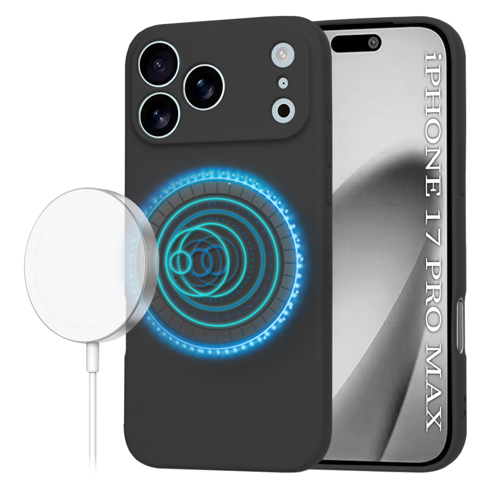 Techsuit - SoftFlex MagSafe - iPhone 17 Pro Max - Black KF2353850