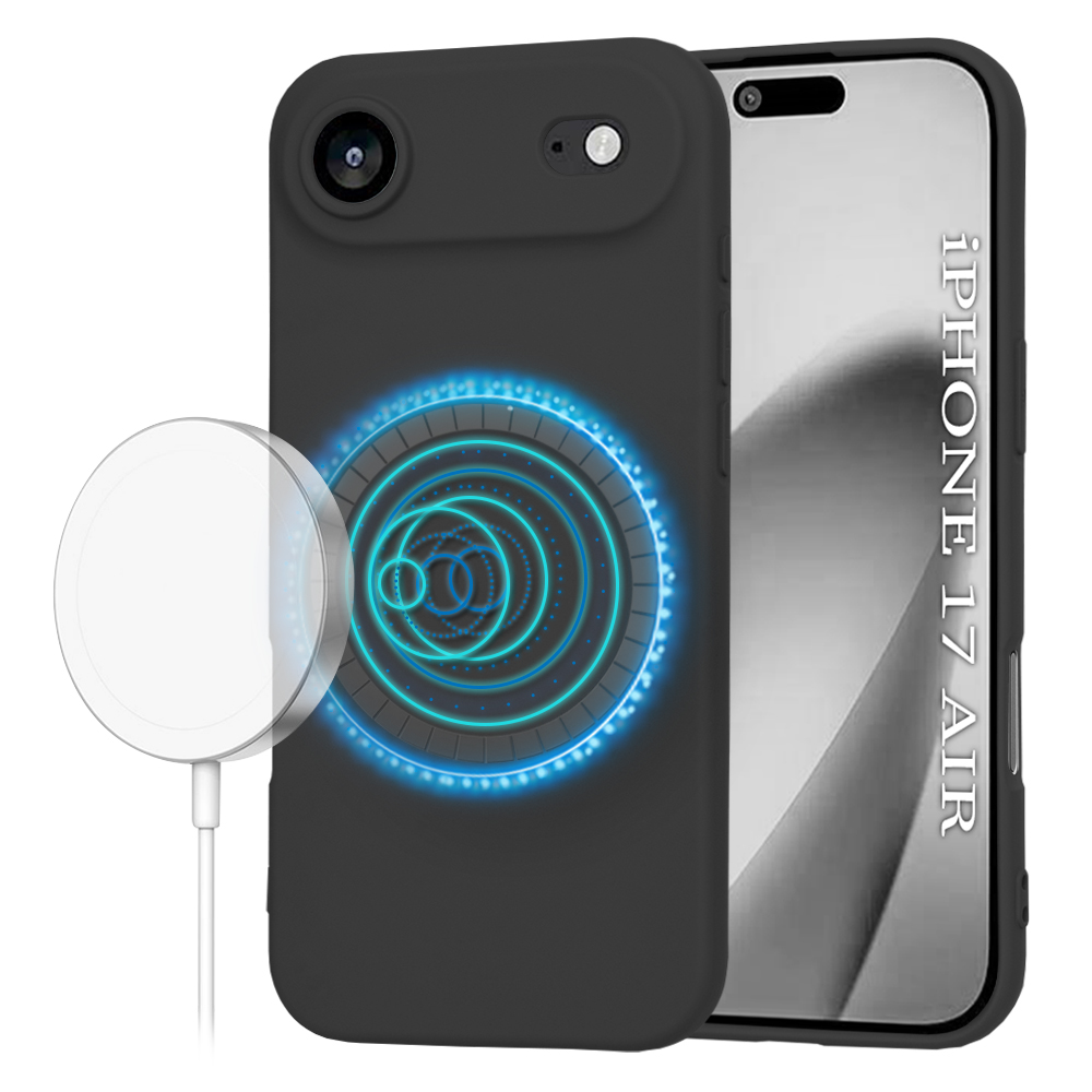 Techsuit - SoftFlex MagSafe - iPhone 17 Air - Black KF2353858