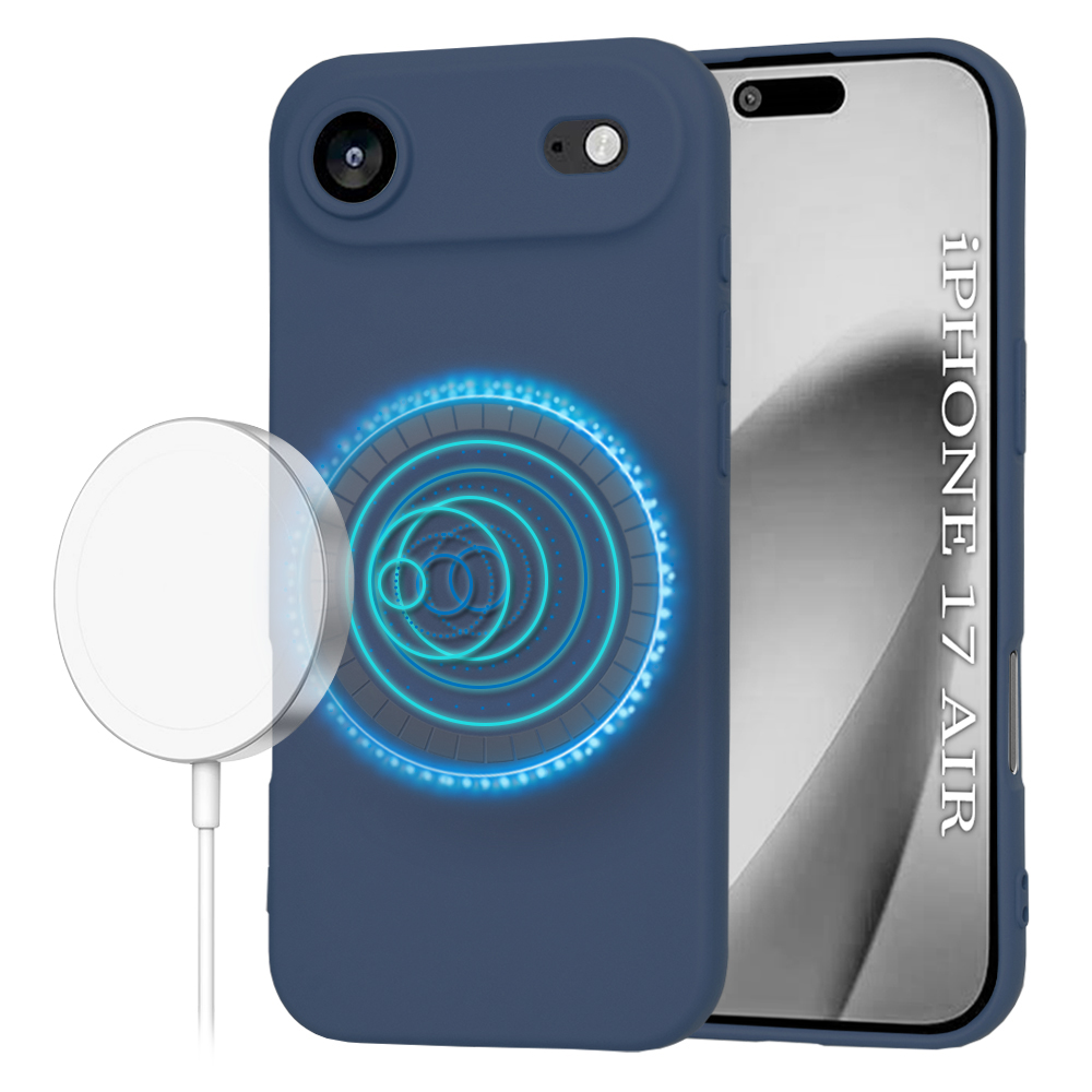 Techsuit - SoftFlex MagSafe - iPhone 17 Air - Navy Blue KF2353860