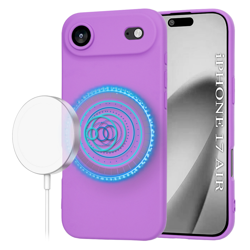 Techsuit - SoftFlex MagSafe - iPhone 17 Air - Purple KF2353863