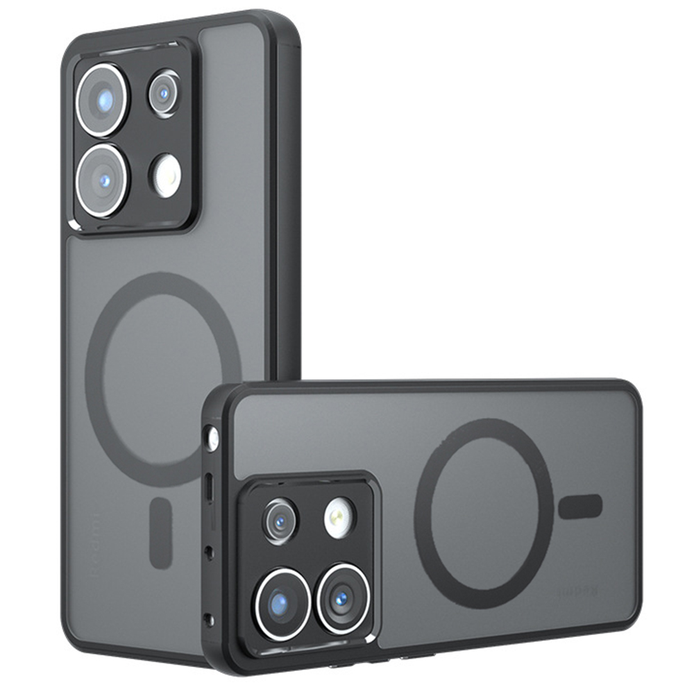 Techsuit - PureFrost MagSafe - Xiaomi Redmi Note 13 Pro 5G / Poco X6 - Frosted Black KF2353566