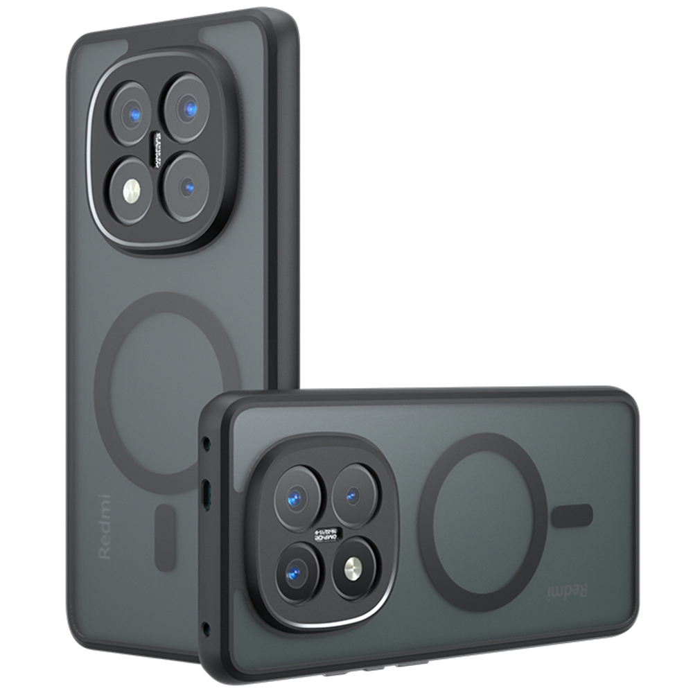 Techsuit - PureFrost MagSafe - Xiaomi Redmi Note 14 Pro 5G / Poco X7 - Frosted Black KF2353575