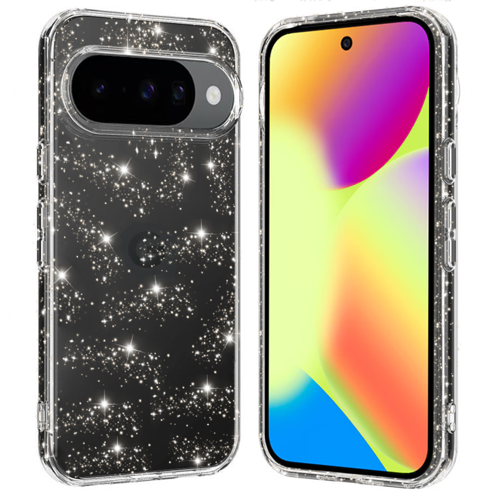 Techsuit - SparkleSkin Series - Google Pixel 10 / 10 Pro - Clear KF2347409
