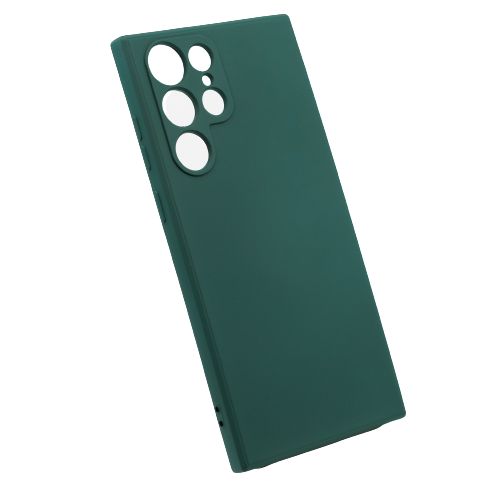 E-shop Bomba Liquid silikónový obal pre Samsung - tmavo zelený Model Samsung: Galaxy S22 Ultra 5G
