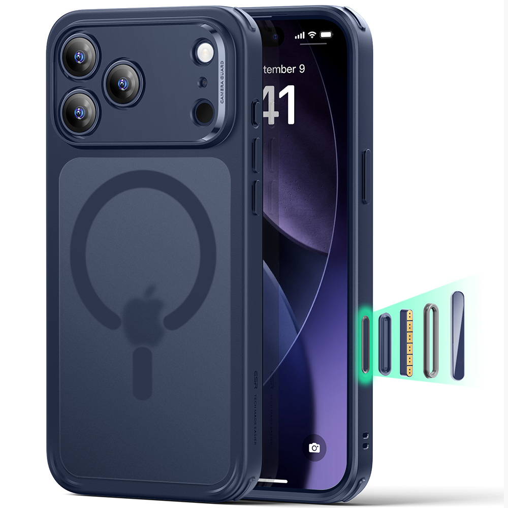 ESR - Classic Hybrid HaloLock - iPhone 17 Pro - Frosted Blue KF2351158