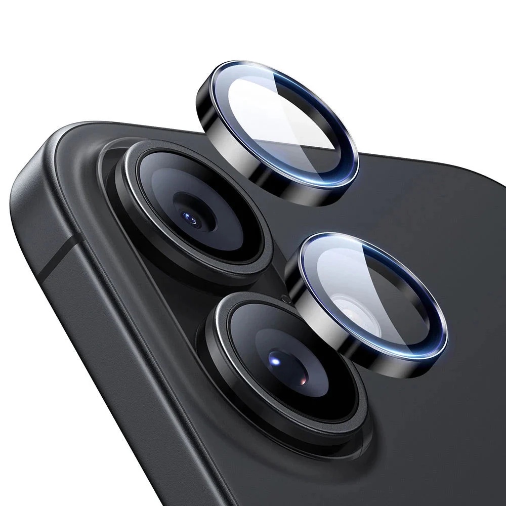 ESR - Armorite Camera Lens Protectors (2 pack) - iPhone 16 / iPhone 16 Plus / iPhone 17 - Black KF2353816