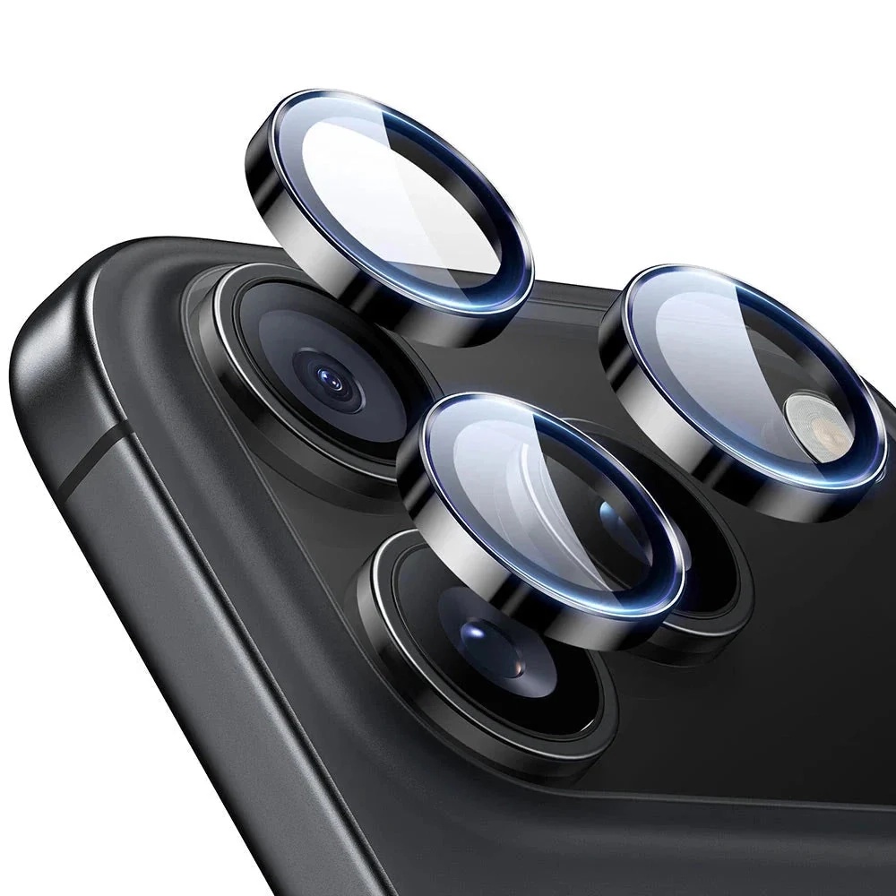 ESR - Armorite Camera Lens Protectors (2 pack) - iPhone 14 Pro/Pro Max/15 Pro/Pro Max/16 Pro/Pro Max/17 Pro/Pro Max - Black KF2353819