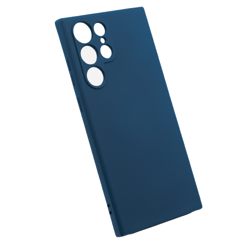 E-shop Bomba Liquid silikónový obal pre Samsung - tmavo modrý Model Samsung: Galaxy S22 Ultra 5G