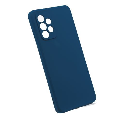 E-shop Bomba Liquid silikónový obal pre Samsung - tmavo modrý Model Samsung: Galaxy A52s/A52