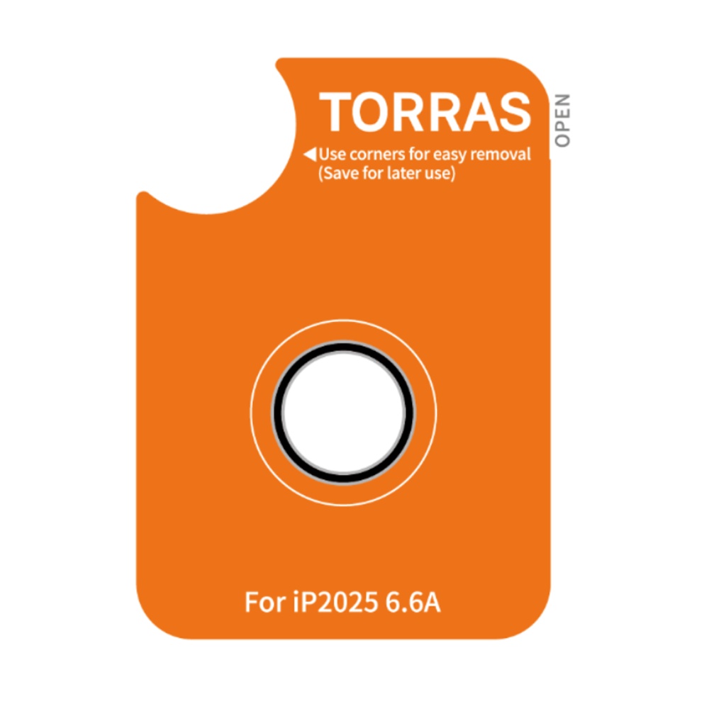Torras - Lensguard Camera Protector - iPhone 17 Air - Black KF2355900