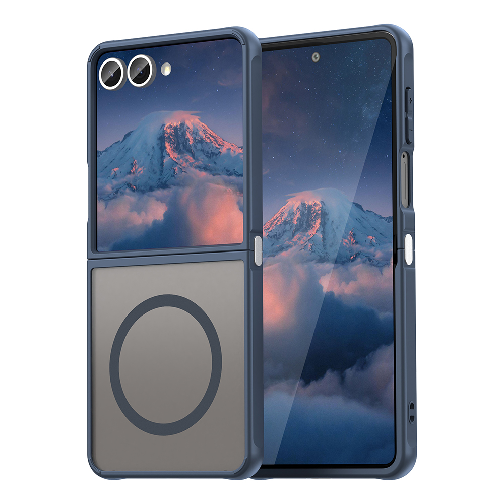 Techsuit - HaloFrost II MagSafe - Samsung Galaxy Z Flip7 - Navy Blue KF2351067