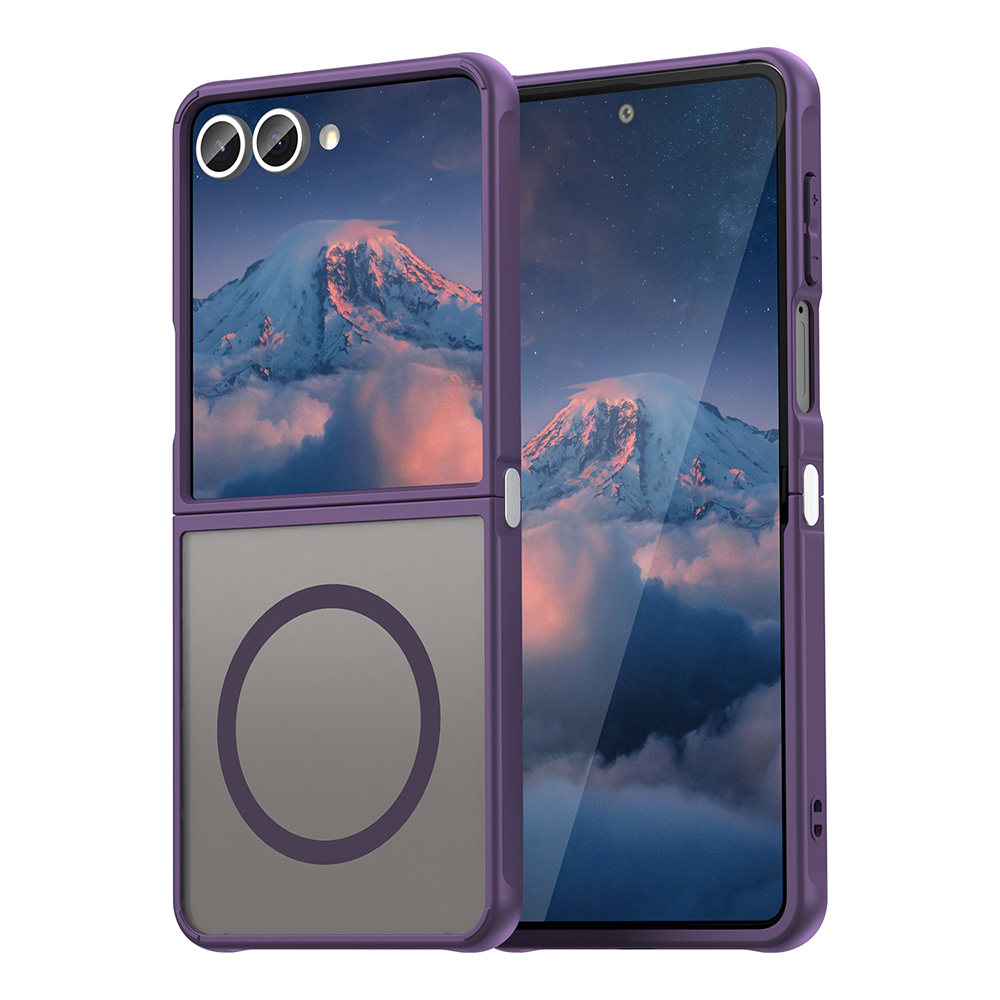 Techsuit - HaloFrost II MagSafe - Samsung Galaxy Z Flip7 - Purple KF2351068