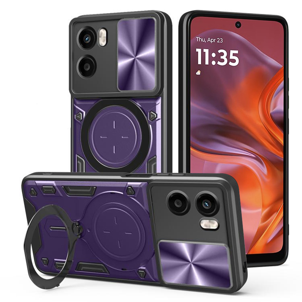 Techsuit - CamGuard Pro - Motorola Moto G05 / E15 - Purple KF2355705