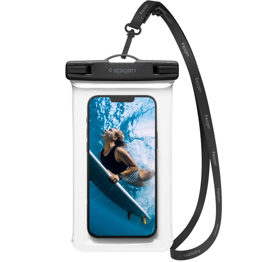 Spigen Vodotesné puzdro (A601) - IPX8, pre telefón 3,5 - 7" - číre KF2310014