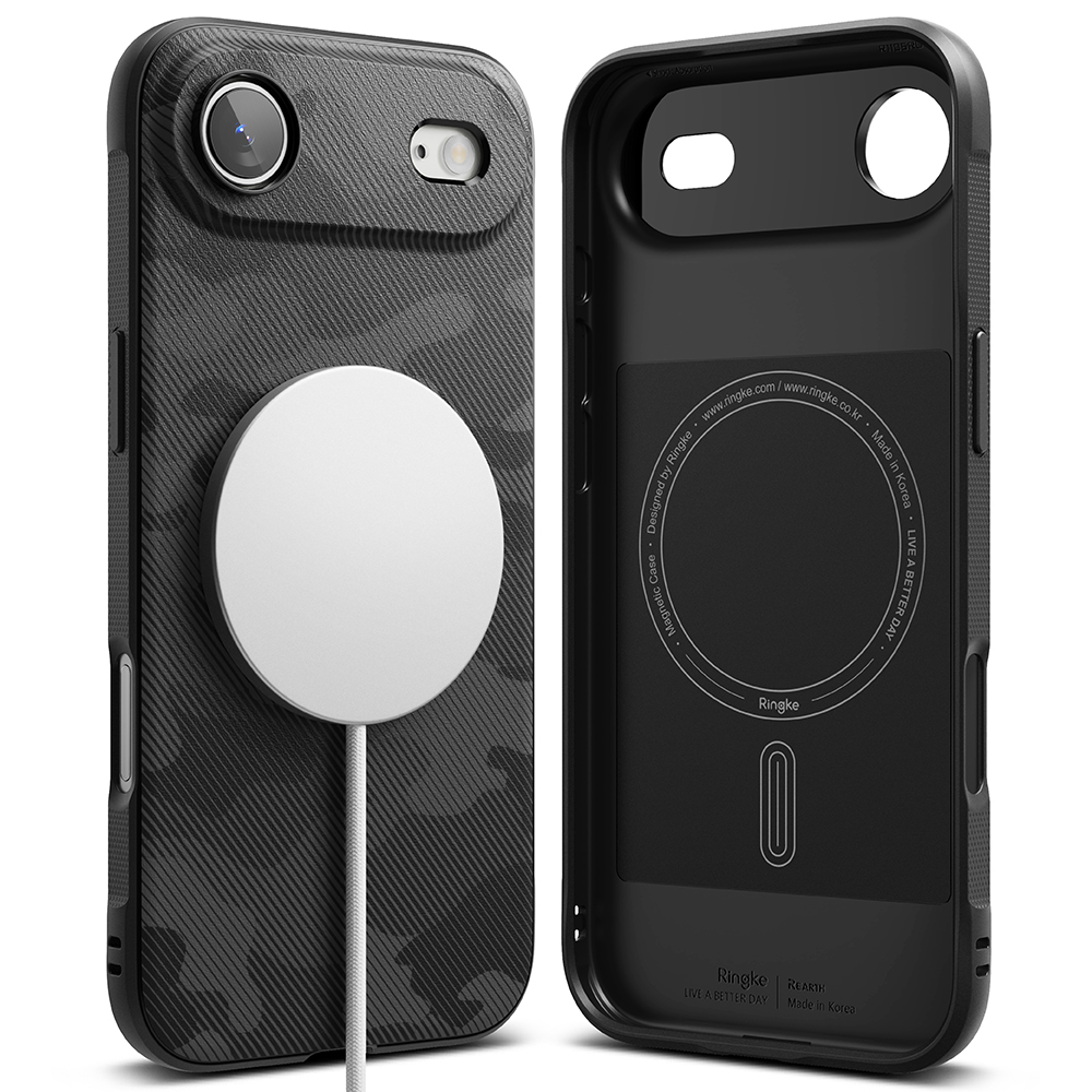 Ringke - Onyx MagSafe ochranný obal na iPhone 17 Air – maskáčový čierny KF2353751