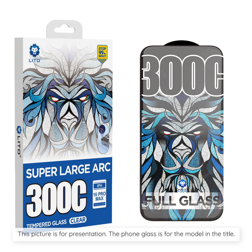Lito - D+ Max 300C ochranné sklo pre iPhone 17 Pro Max – číra KF2354733