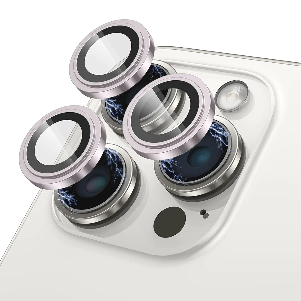 Lito - S+ Camera Glass Protector ochrana objektívu pre iPhone 17 – svetlofialová KF2354737