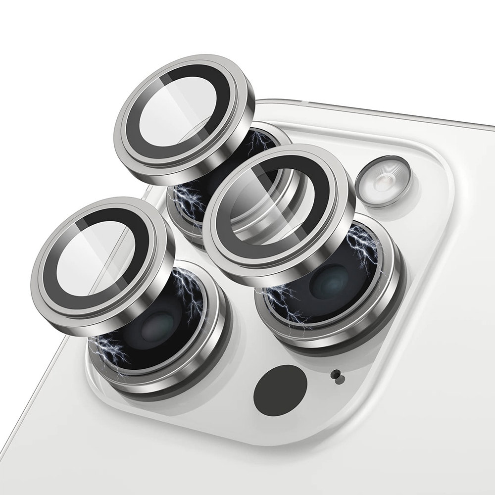 Lito - S+ Camera Glass Protector ochrana objektívu pre iPhone 17 – strieborná KF2354740