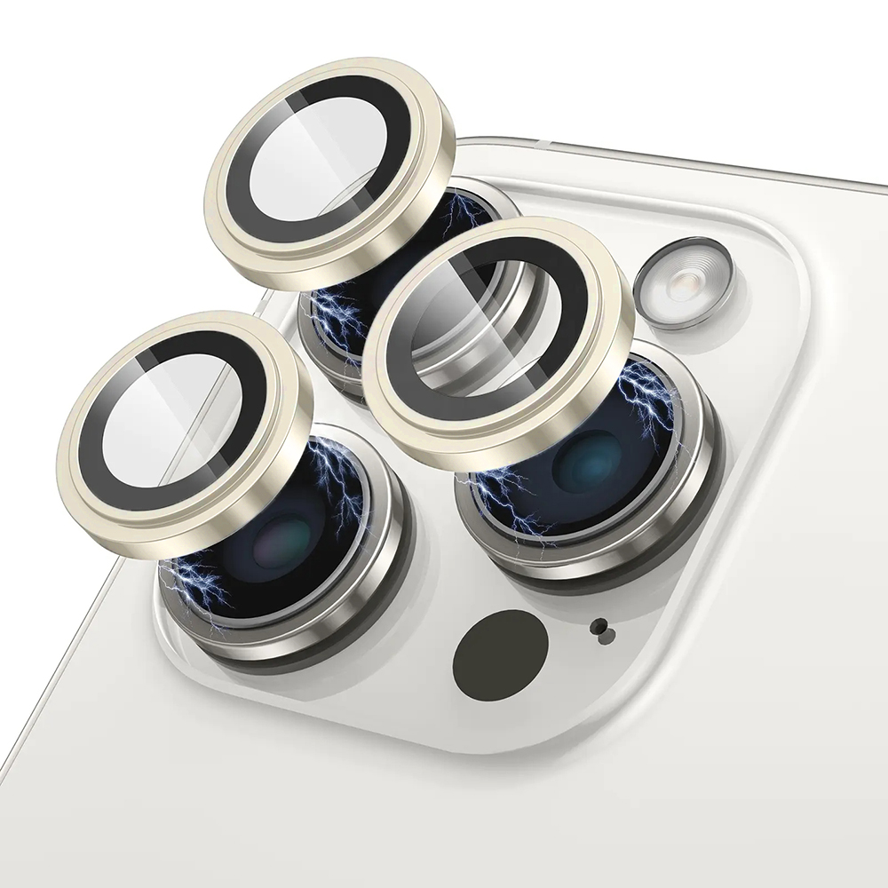 Lito - S+ Camera Glass Protector ochrana objektívu pre iPhone 17 Air – svetlozlatá KF2354744