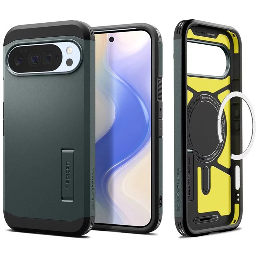 Spigen - Tough Armor MagSafe - Google Pixel 10 Pro XL - Abyss Green KF2356998