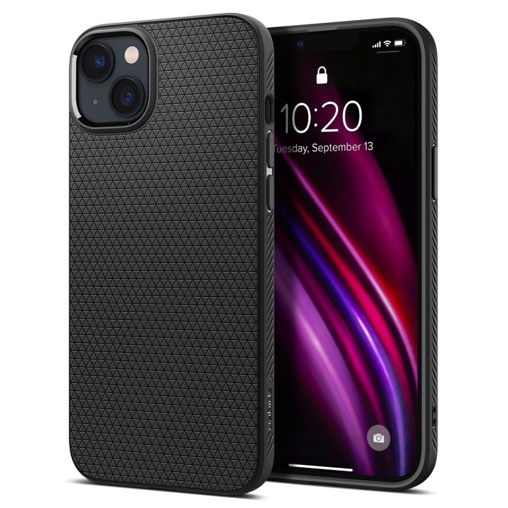 Spigen Liquid Air ochranný kryt na - iPhone 14 - matná čierna KF2310521