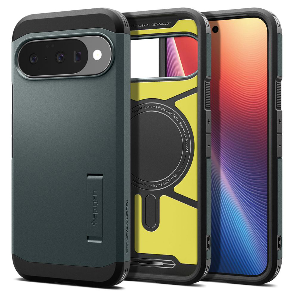 Spigen - Tough Armor MagSafe - Google Pixel 10 / 10 Pro - Abyss Green KF2357034