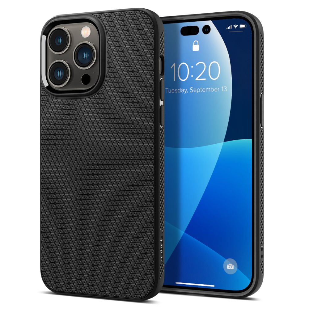 Spigen Liquid Air ochranný kryt na - iPhone 14 pro Max - matná čierna KF2310517