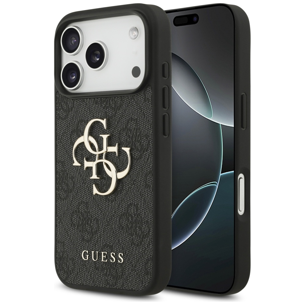 Guess - Hardcase 4G Big Logo (GUHCP17L4GMGGR) - iPhone 17 Pro - Black KF2356719
