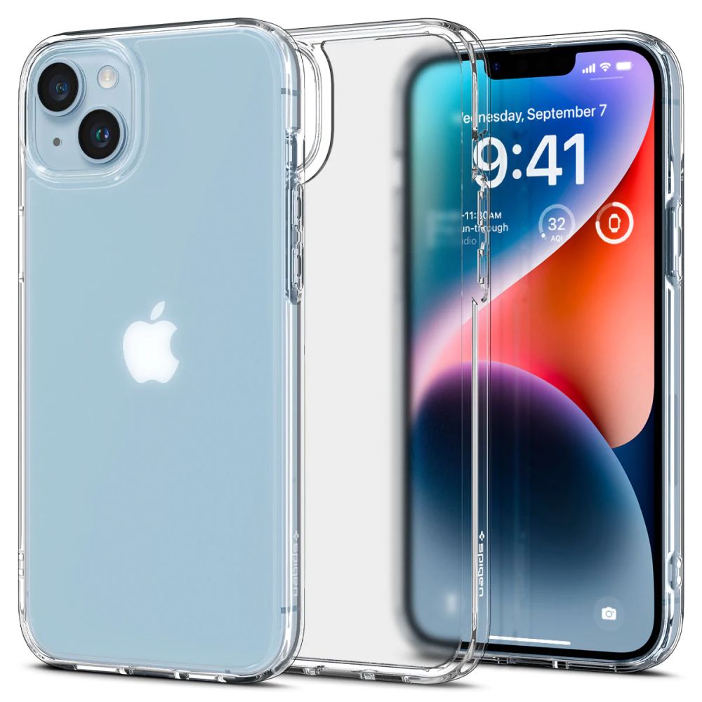 Spigen Ultra Hybrid ochranný obal na - iPhone 14 - Frost transparentná KF2310522