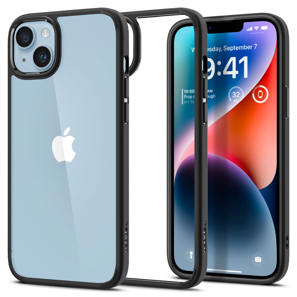 Spigen Ultra Hybrid ochranný obal na - iPhone 14 - matná čierna KF2310490