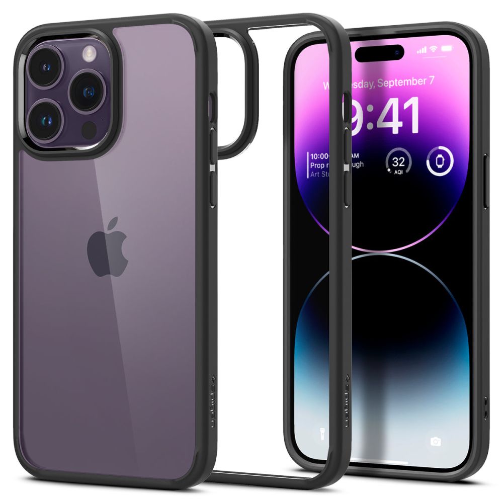 Spigen Ultra Hybrid ochranný obal na - iPhone 14 pro - matná čierna KF2310486