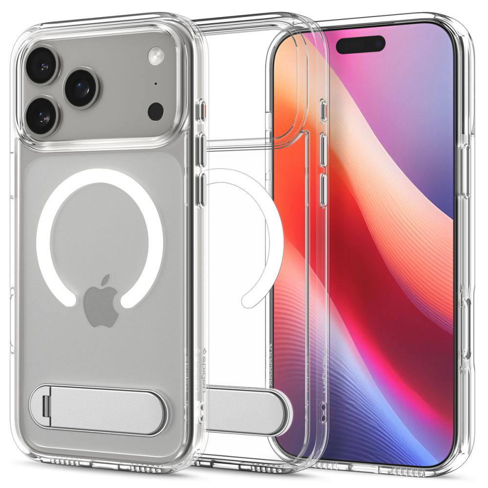 Spigen - Ultra Hybrid S MagSafe - iPhone 17 Pro Max - Clear/White KF2357016