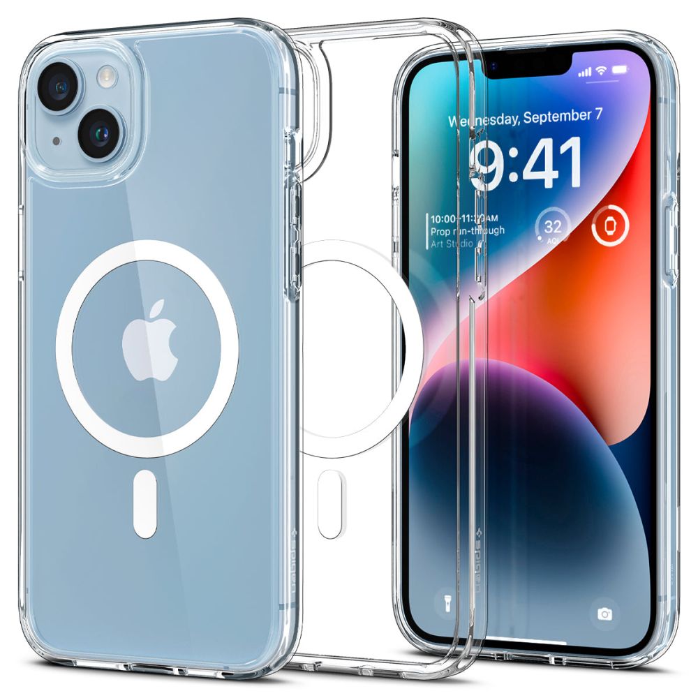 Spigen Ultra Hybrid MagSafe ochranný obal na - iPhone 14 - biely KF2310529